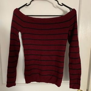 American Eagle off the Shoulder sweater